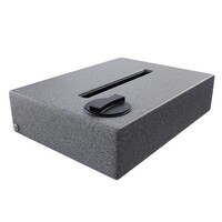 thumb-Platte watertank 80 liter graniet grijs-1