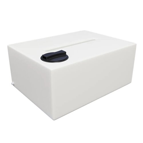 Platte watertank 150 liter wit 