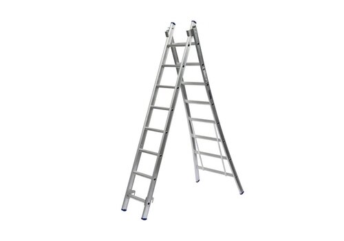 MAXALL 2-delige ladder uitgebogen 8 sporten 