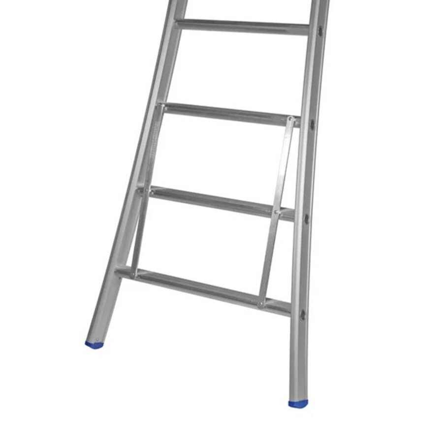 MAXALL 2-delige ladder uitgebogen 14 sporten GEANODISEERD-3