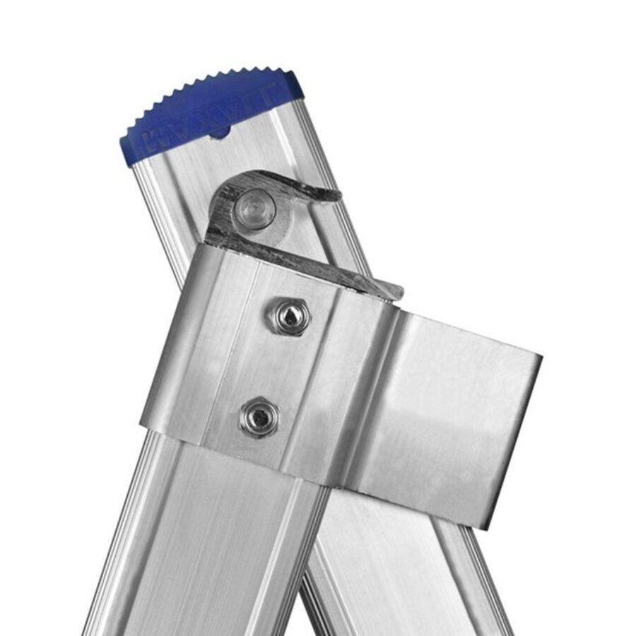 MAXALL 2-delige ladder uitgebogen 14 sporten GEANODISEERD-6