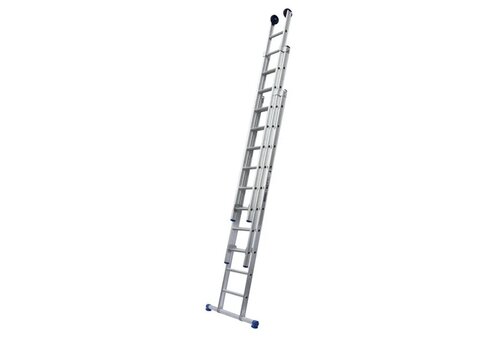 MAXALL 3-delige ladder recht 14 sporten 