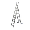 MAXALL 3-delige rechte ladder 9 sporten