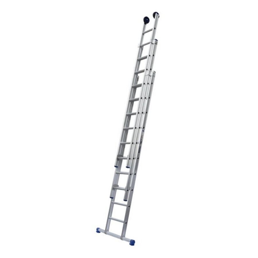 MAXALL 3-delige rechte ladder 9 sporten-2
