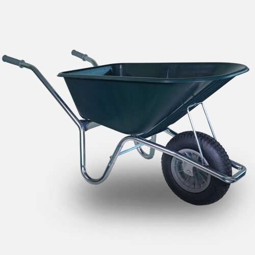 HUMMER kruiwagen 100 liter groen 