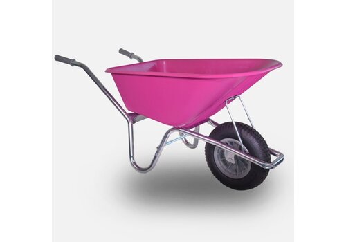 HUMMER kruiwagen 100 liter rose 