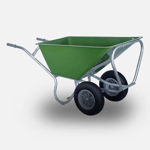 HUMMER PRO volumekruiwagen 160 liter 2 wiel 