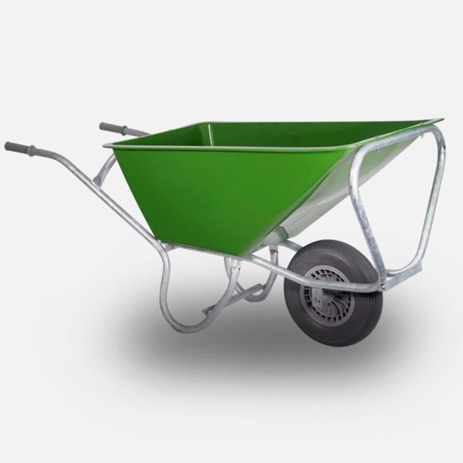 HUMMER PRO volumekruiwagen 160 liter anti-lek wiel-1