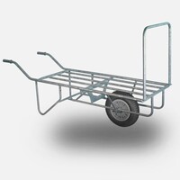 thumb-HUMMER ramenwagen 140 x 62cm gegalvaniseerd-1