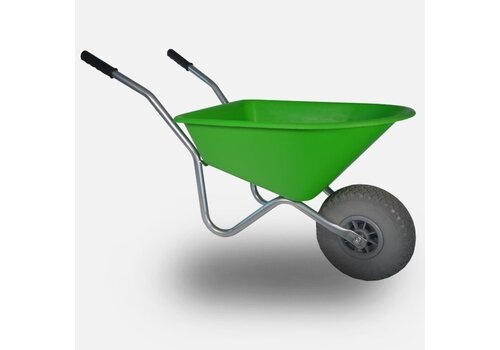 HUMMER kinderkruiwagen 35 liter lime anti-lek 