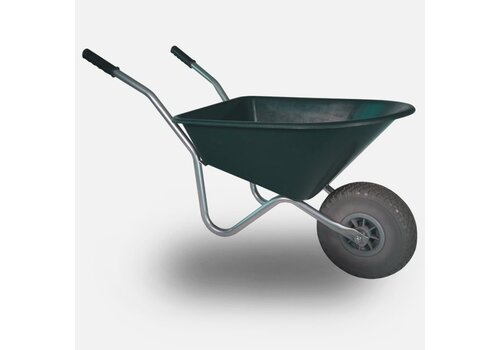 HUMMER kinderkruiwagen 35 liter groen anti-lek 