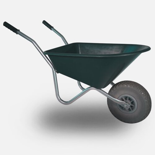 HUMMER kinderkruiwagen 35 liter groen anti-lek 