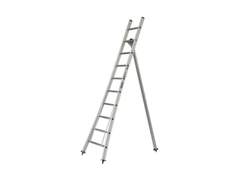 MAXALL driepoot plukladder 10 sporten GEANODISEERD 