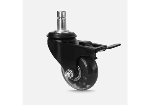 Stoel skatewiel blackline 50mm stift 11mm met rem 