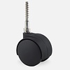 Made in Germany PP wiel 40mm schroef 7x42mm