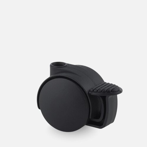 PP wiel 40mm met rem 