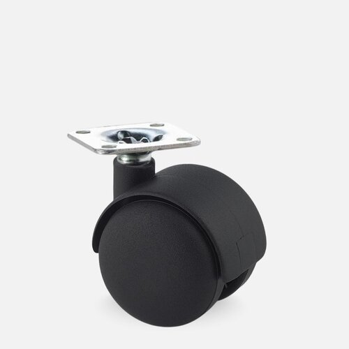 PP wiel 35mm plaat 30x30mm 