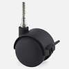 Made in Germany PP wiel 50mm schroef 7x42mm met rem