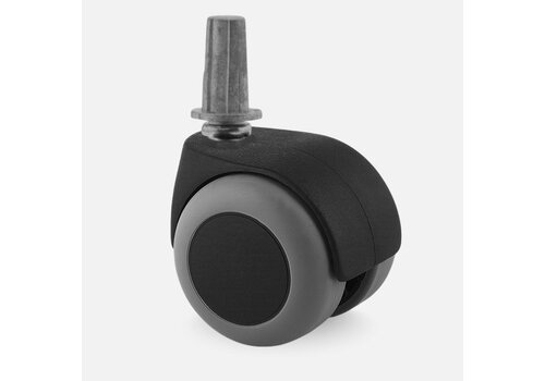 PPTP luxe wiel 50mm plug rond staal 13mm 