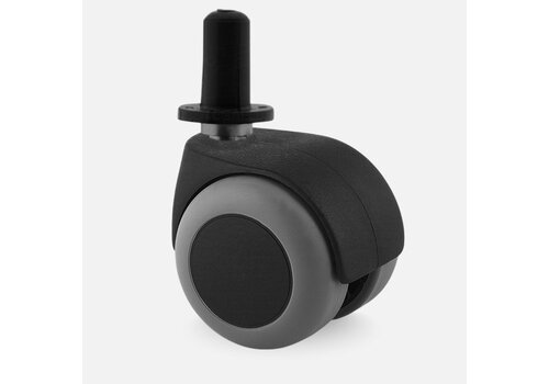 PPTP luxe wiel 50mm plug rond kunststof 13mm 