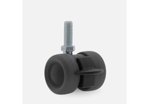 PATPLOW wiel 39mm bout M10x25 met rem 