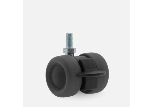 PATPLOW wiel 39mm bout M8x15 met rem 