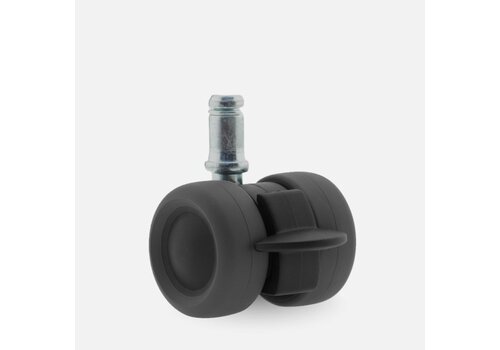 PATPLOW wiel 39mm stift 11mm met rem 
