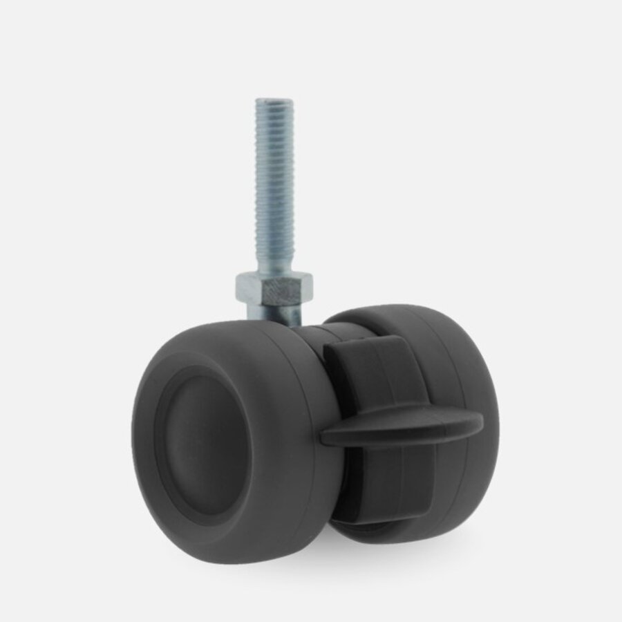 PATPLOW wiel 39mm bout M8x30 met rem-1