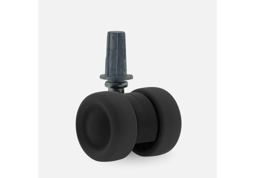 PATPLOW limited black softwiel 39mm plug rond staal 13mm 