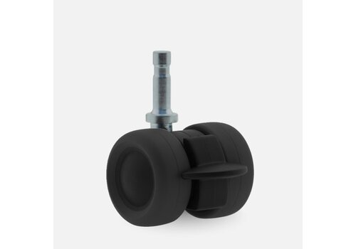 PATPLOW limited black softwiel 39mm stift 8mm met rem 
