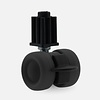 Made in Germany PATPLOW limited black softwiel 39mm plug vierkant 21mm met rem