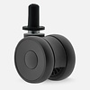 Made in Germany PAPU LOW wiel 50mm plug rond kunststof 13mm