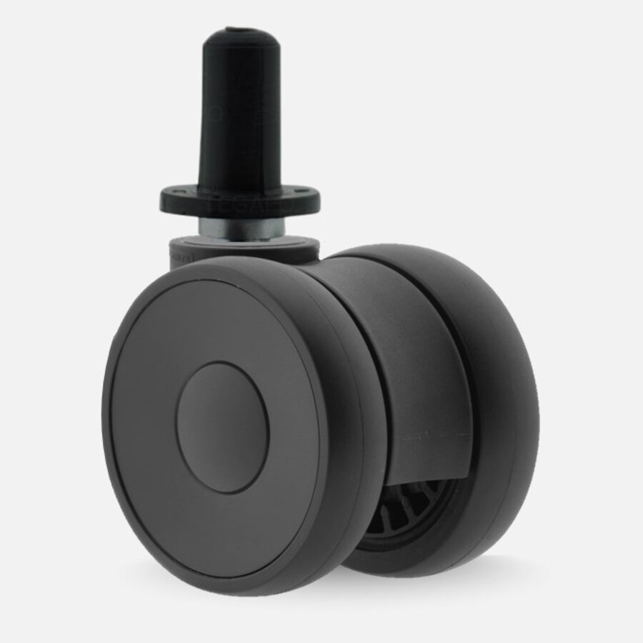 PAPU LOW wiel 50mm plug rond kunststof 13mm-1