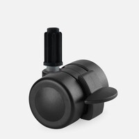 PALOW wiel 35mm plug 17mm met rem