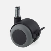thumb-PPTP wiel 50mm stift 11mm met rem-1