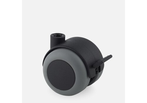 PPTP wiel 50mm met rem 