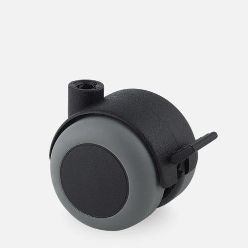 PPTP wiel 50mm met rem 