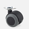 Made in Germany PPTP wiel 50mm plaat 42x42mm