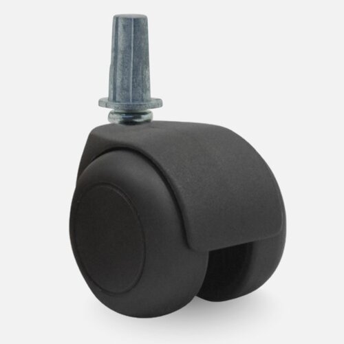 PPTP luxe wiel 50mm black line plug rond staal 13mm 