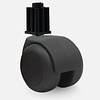 Made in Germany PPTP luxe wiel 50mm black line plug vierkant 21mm