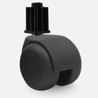 PPTP luxe wiel 50mm black line plug vierkant 26mm