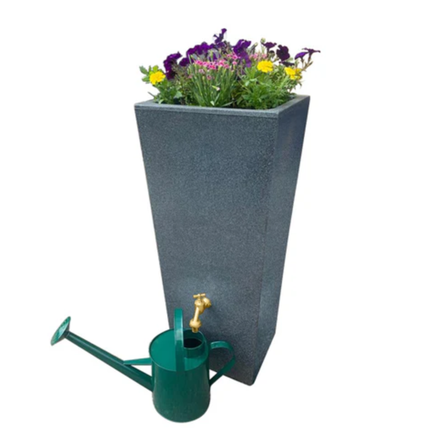 Quattro vaas 100 liter antraciet-1