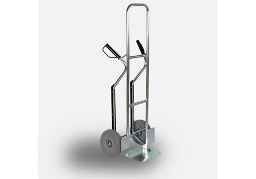 HUMMER steek krattenwagen aluminium met softwielen 