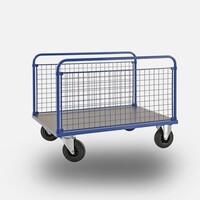 thumb-Platformwagen 2-rek 120x80cm langladen-1