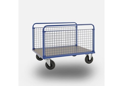 Platformwagen 2-rek 120x80cm langladen 