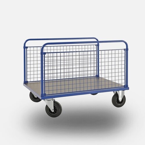 Platformwagen 2-rek 120x80cm langladen 