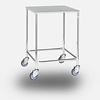 KOGA RVS verrijdbare werkbank op wielen 60x60cm