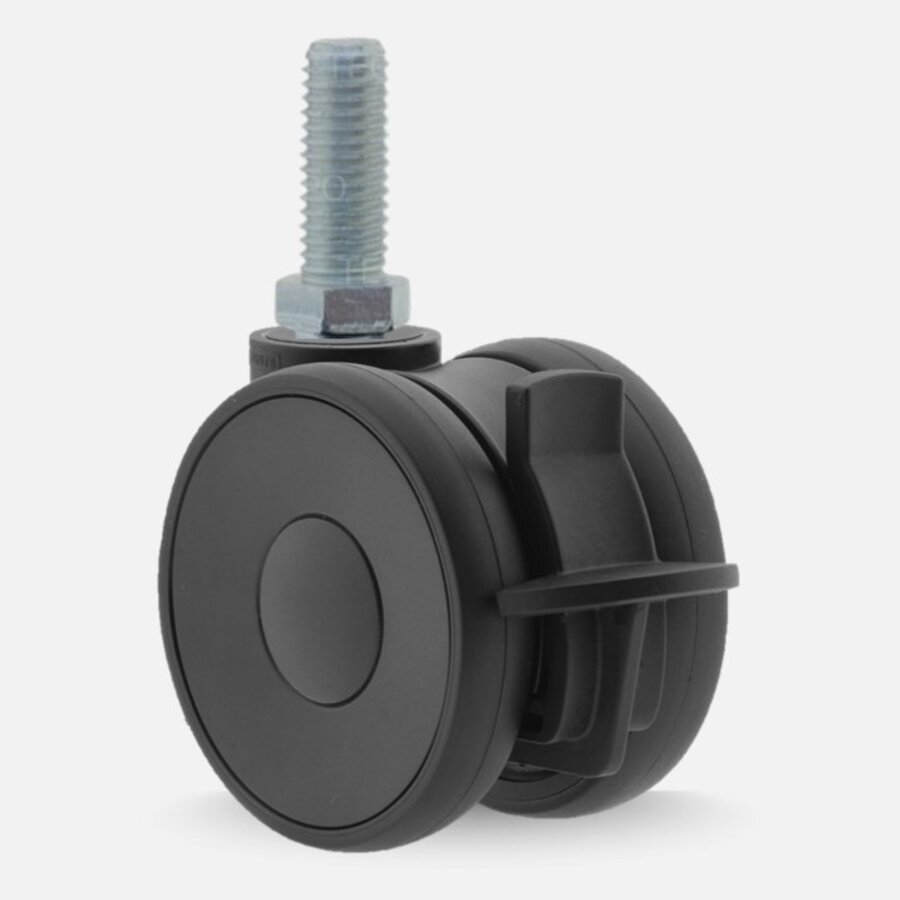 PAPU LOW wiel 50mm bout M8x30 met rem-1