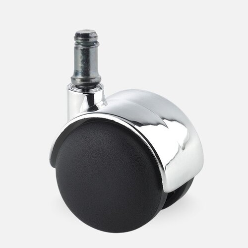 PP chrome wiel 50mm stift 11mm 
