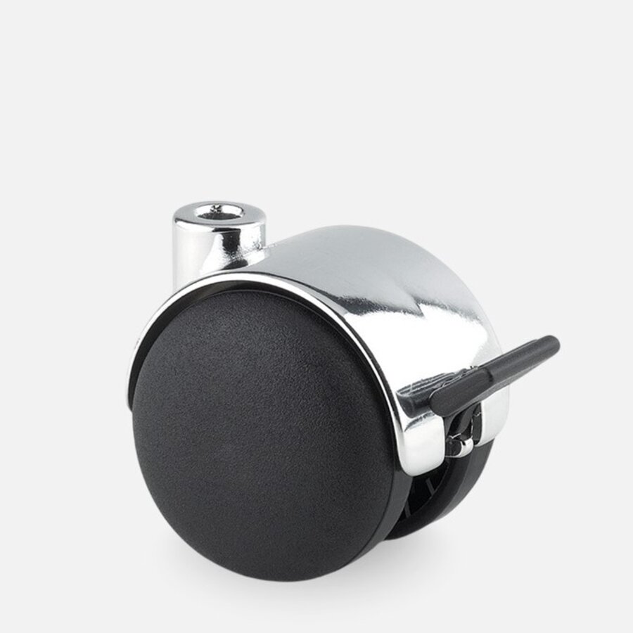 PP chrome wiel 50mm met rem-1